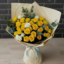 Букет цветов из:  Розы #REPLACE_PRED# Гайны