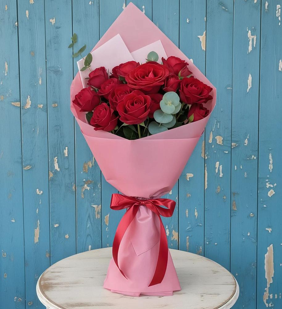 Букет цветов из: Розы в Гайны