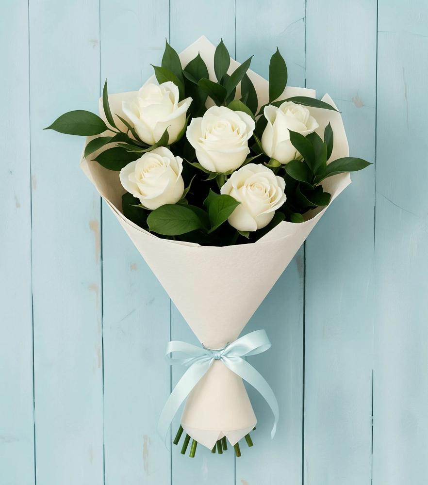 Букет цветов из: Розы в Гайны