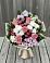 Букет цветов из: Альстромерии, Гвоздики, Розы и Хризантемы в Гайны