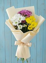 Букет цветов из:  Хризантемы в Гайны