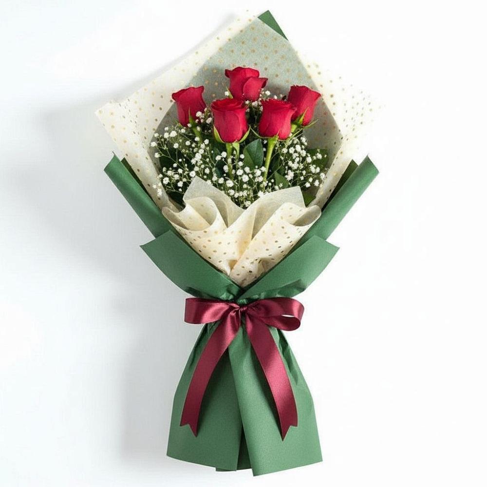 Букет цветов из: Розы в Гайны