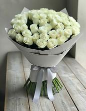 Букет 35 Белых роз в Гайны