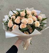 Букет Кремовые розы Латте #REPLACE_PRED# Гайны