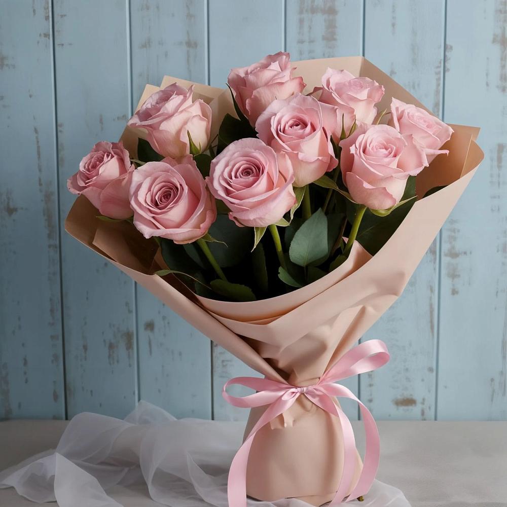 Букет цветов из: Розы в Гайны