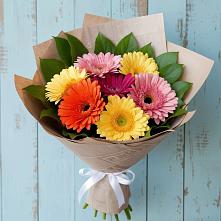 Букет цветов из:  Герберы #REPLACE_PRED# Гайны