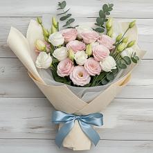 Букет цветов из:  Лизиантусы в Гайны