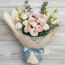 Букет цветов из:  Лизиантусы в Гайны