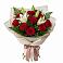 Букет цветов из: Лилии и Розы в Гайны