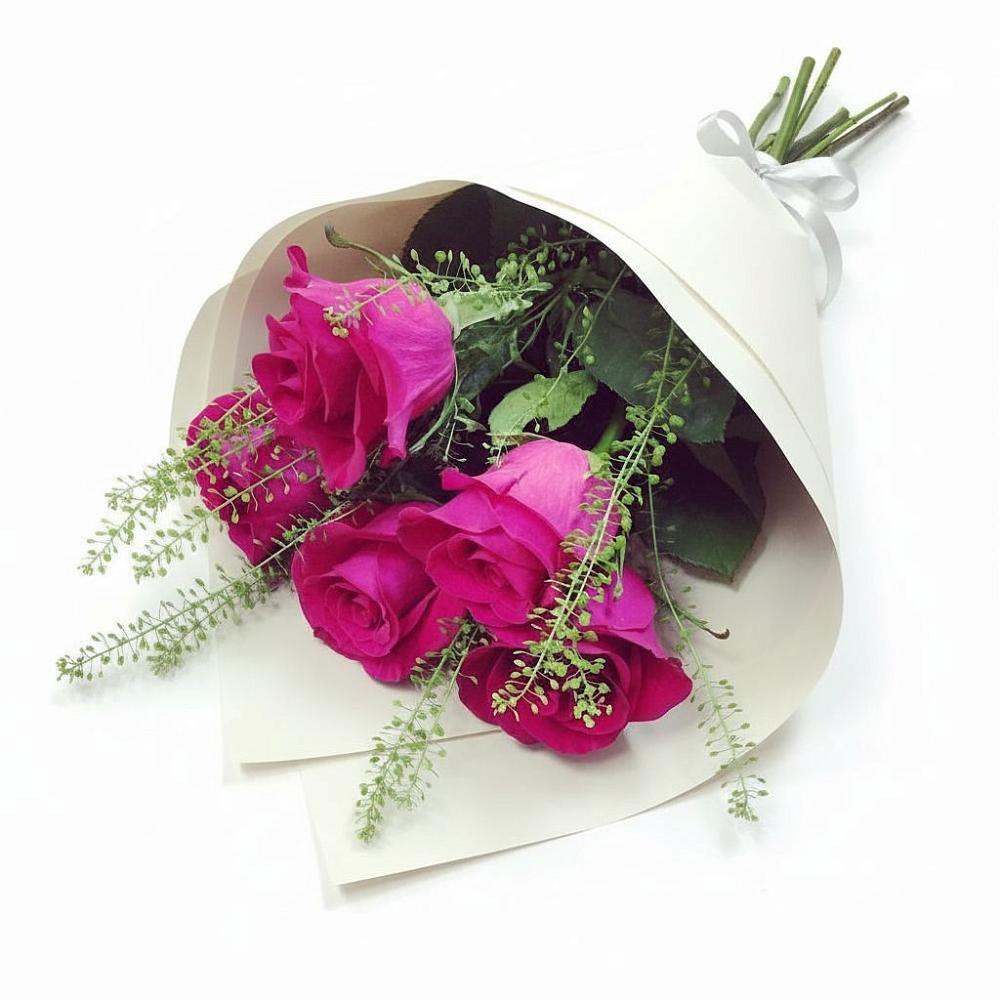 Букет цветов из: Розы в Гайны