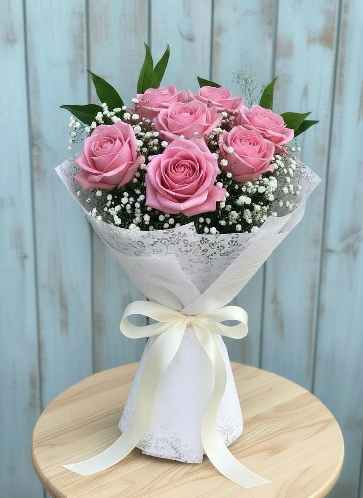 Букет цветов из: Розы в Гайны