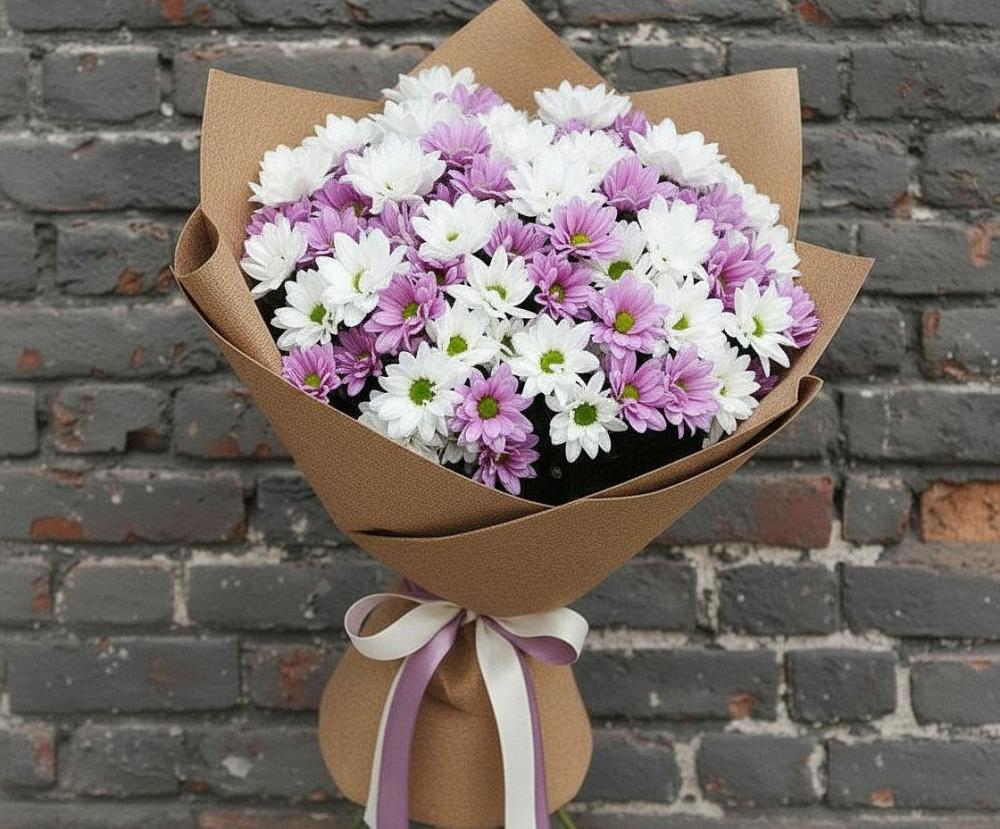 Букет цветов из: Хризантемы в Гайны