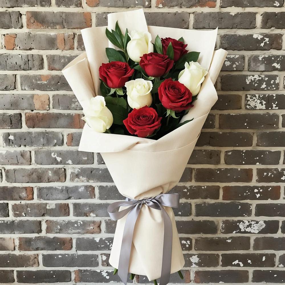 Букет цветов из: Розы в Гайны