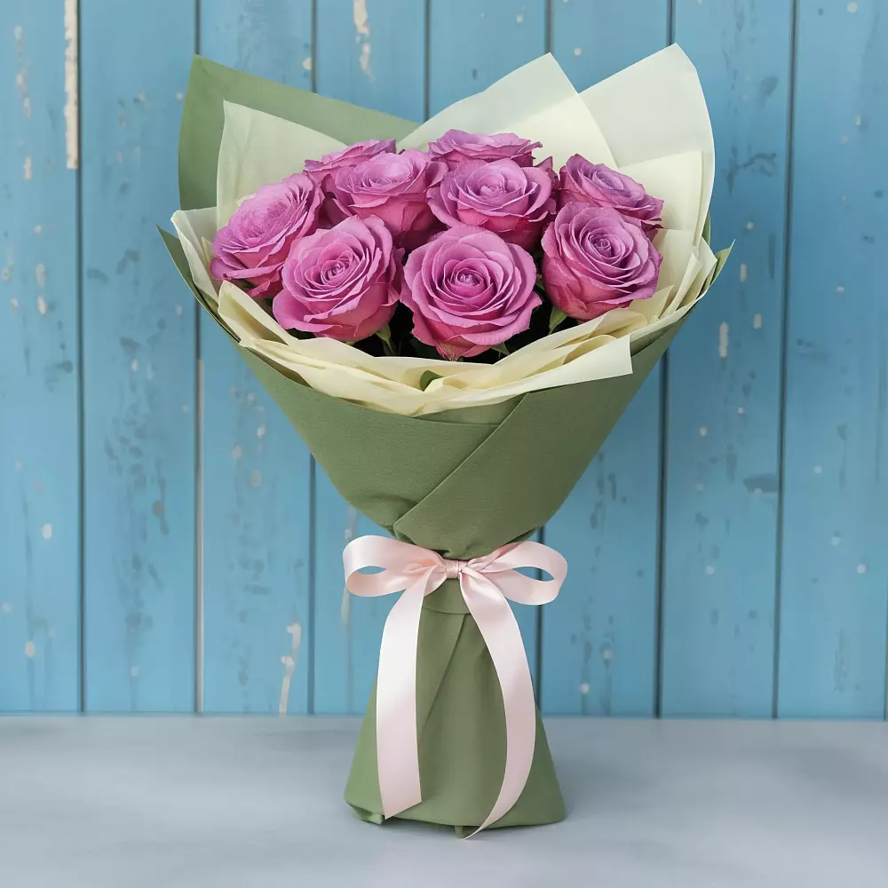 Букет Розы Фёрст Леди в Гайны