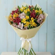 Букет цветов из:  Альстромерии #REPLACE_PRED# Гайны