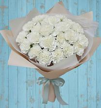 Букет цветов из:  Гвоздики в Гайны